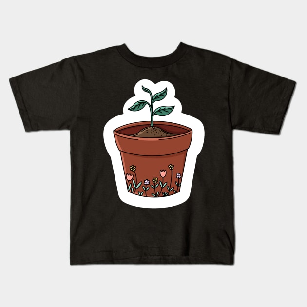 Sprout Kids T-Shirt by astroashleeart